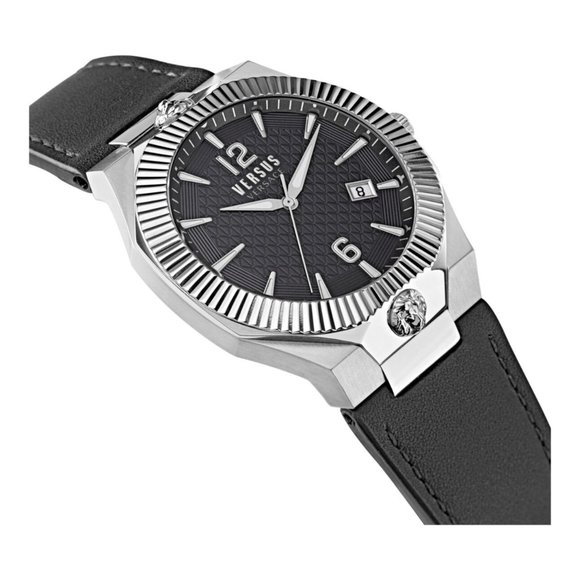 Versace Versus Black 42mm Watch! New - Picture 3 of 4